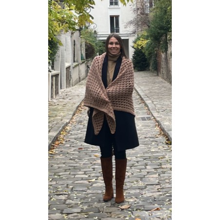 Châle ANTONELLA en laine Mérinos