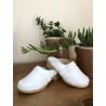 Sabots en cuir et bois ANDREANE
